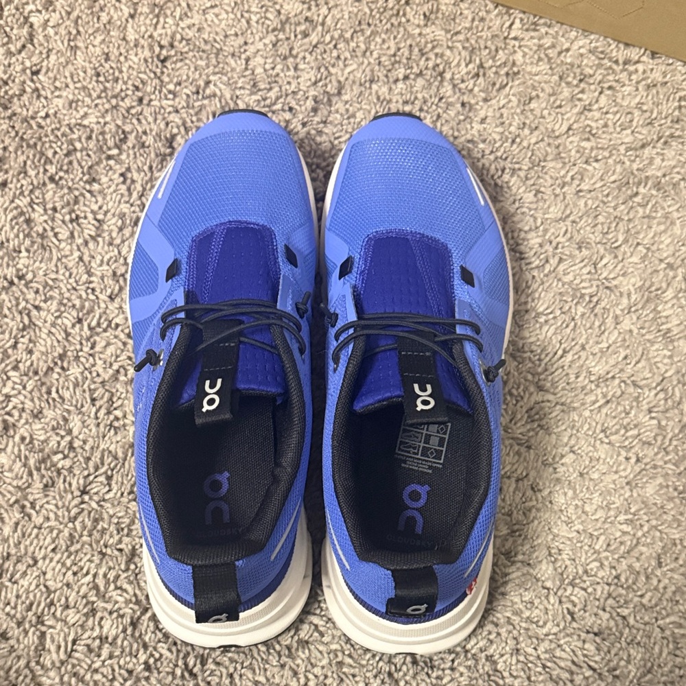 On Running Men's Vibrant Blue Athletic Shoes